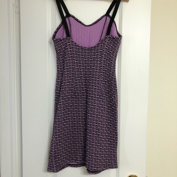 Vintage Purple & Black Dress - Picture 4 of 9